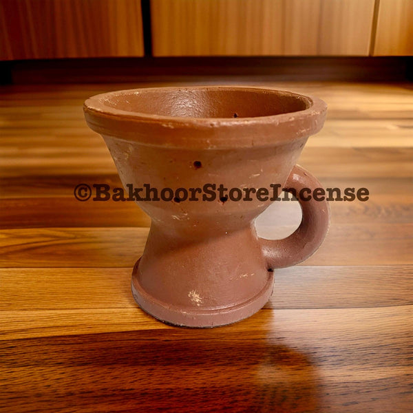 Handmade Organic Clay Incense Burner - Eco-Friendly Aromatic Diffuser